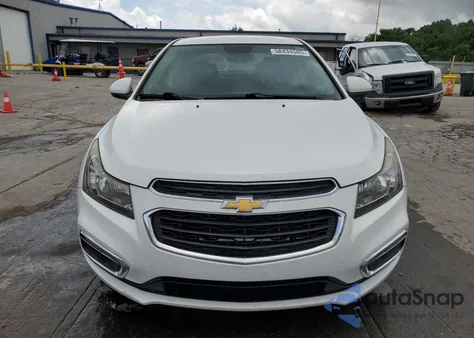 2015 Chevrolet Cruze Lt из США, поврежденный, VIN 1G1PC5SB0F7239347